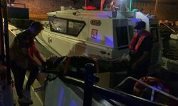 Bozcaada’da yaralanan vatandaşın tıbbi tahliyesi yapıldı