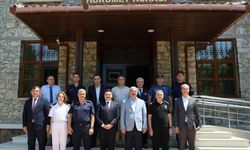 Çanakkale Valisi Torman'dan Kaymakam Acar'a ziyaret
