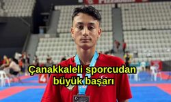 Çanakkaleli sporcudan büyük başarı