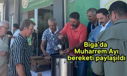 Biga’da Muharrem Ayı bereketi paylaşıldı