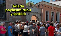 Adada paylaşım ruhu yaşatıldı