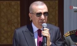 Cumhurbaşkanı Erdoğan yapımı tamamlanan camilerin açılışında konuştu