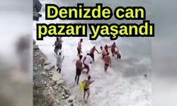 Denizde can pazarı yaşandı