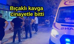 Bıçaklı kavga cinayetle bitti (Video)