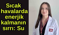 Sıcak havalarda enerjik kalmanın sırrı: Su