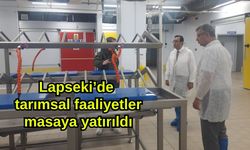 Lapseki’de tarımsal faaliyetler masaya yatırıldı