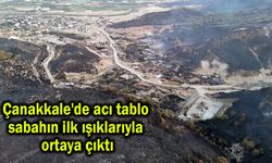 Çanakkale'de acı tablo sabahın ilk ışıklarıyla ortaya çıktı (Tıkla izle)