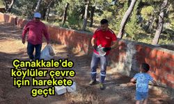 Çanakkale’de köylüler çevre için harekete geçti