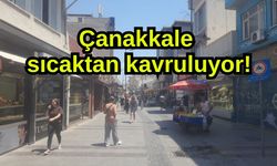 Çanakkale sıcaktan kavruluyor!