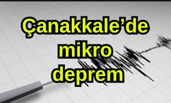 Çanakkale Gelibolu’da mikro deprem