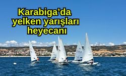 Karabiga’da yelken yarışları heyecanı