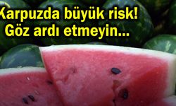 Karpuzda büyük risk! (Video)