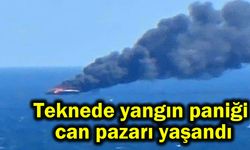 Teknede can pazarı yaşandı (Video)
