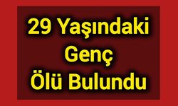 29 yaşındaki genç ölü bulundu