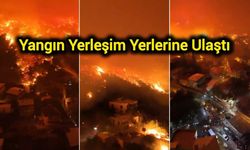 Orman Yangını Yerleşim Yerlerine Ulaştı
