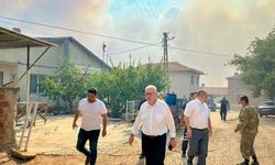 Başkan Atılgan, alevlere teslim olan Çanakkale’nin köylerinde