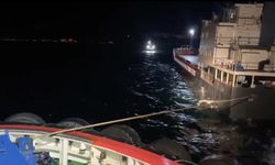 Çanakkale Boğazı'ndan geçerken arıza yaptı