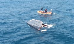Marmara Adası açıklarında kaybolan iş adamını arama çalışmaları sürüyor (Video)