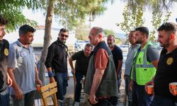 Çanakkale Valisi'nden köylere dönen vatandaşlara ziyaret