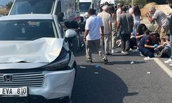Yolun karşısına geçen aileye otomobil çarptı : 1 ölü, 3 yaralı