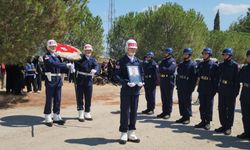Kara astsubay öğrencisi toprağa verildi