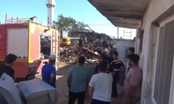 Çanakkale'de imamın evi yandı