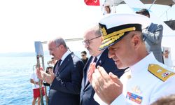 72 yıl sonra Dumlupınar’a, Çanakkale’ de saygı dalışı (Video)