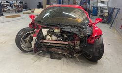 17 milyon liralık Ferrari kazasını yapan usta yaşananları anlattı (Video)
