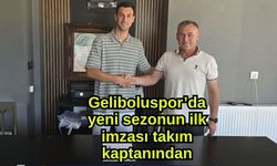Geliboluspor’da yeni sezonun ilk imzası takım kaptanından