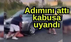 Adımını attı, kabusa uyandı (Video)