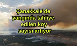 Çanakkale’de yangında tahliye edilen köy sayısı artıyor