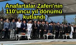 Çanakkale'de Anafartalar Zaferi'nin 110'uncu yıl dönümü kutlandı