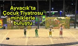 Ayvacık’ta Çocuk Tiyatrosu miniklerle buluştu