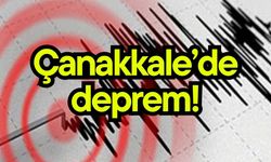 Çanakkale’de deprem!