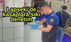 Lapseki’de kasaplara sıkı denetim