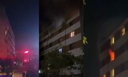 Öğrenci yurdunda yangın çıktı