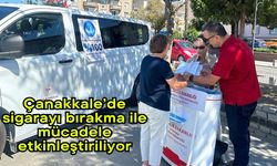 Çanakkale’de sigarayı bırakma ile mücadele etkinleştiriliyor