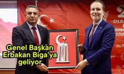 Genel Başkan Erbakan Biga’ya geliyor