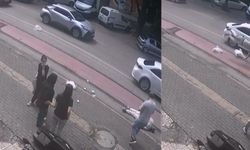 Market alışverişinden çıktı, hastanelik oldu