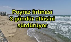 Poyraz fırtınası 3 gündür etkisini sürdürüyor (Video)