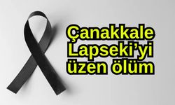 Çanakkale Lapseki'yi üzen ölüm