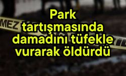 Park tartışmasında damadının canına kıydı