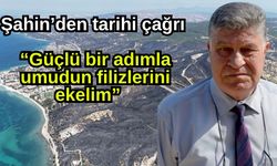 Şahin’den tarihi çağrı