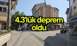 4.3'lük deprem oldu