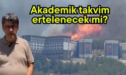 Çanakkale’deki yangın sonrası Rektörden açıklama (Video)