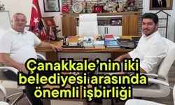 Çanakkale’nin iki belediyesi arasında önemli işbirliği