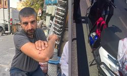Araçların altında kalmaktan son anda böyle kurtuldu (Video)
