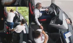 Otobüs kazasında yeni görüntüler ortaya çıktı (Video)