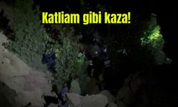 Otomobil uçuruma yuvarlandı: 5 ölü (Video)