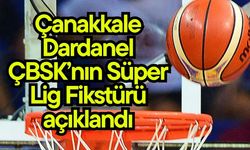 Çanakkale Dardanel ÇBSK’nın Süper Lig Fikstürü açıklandı